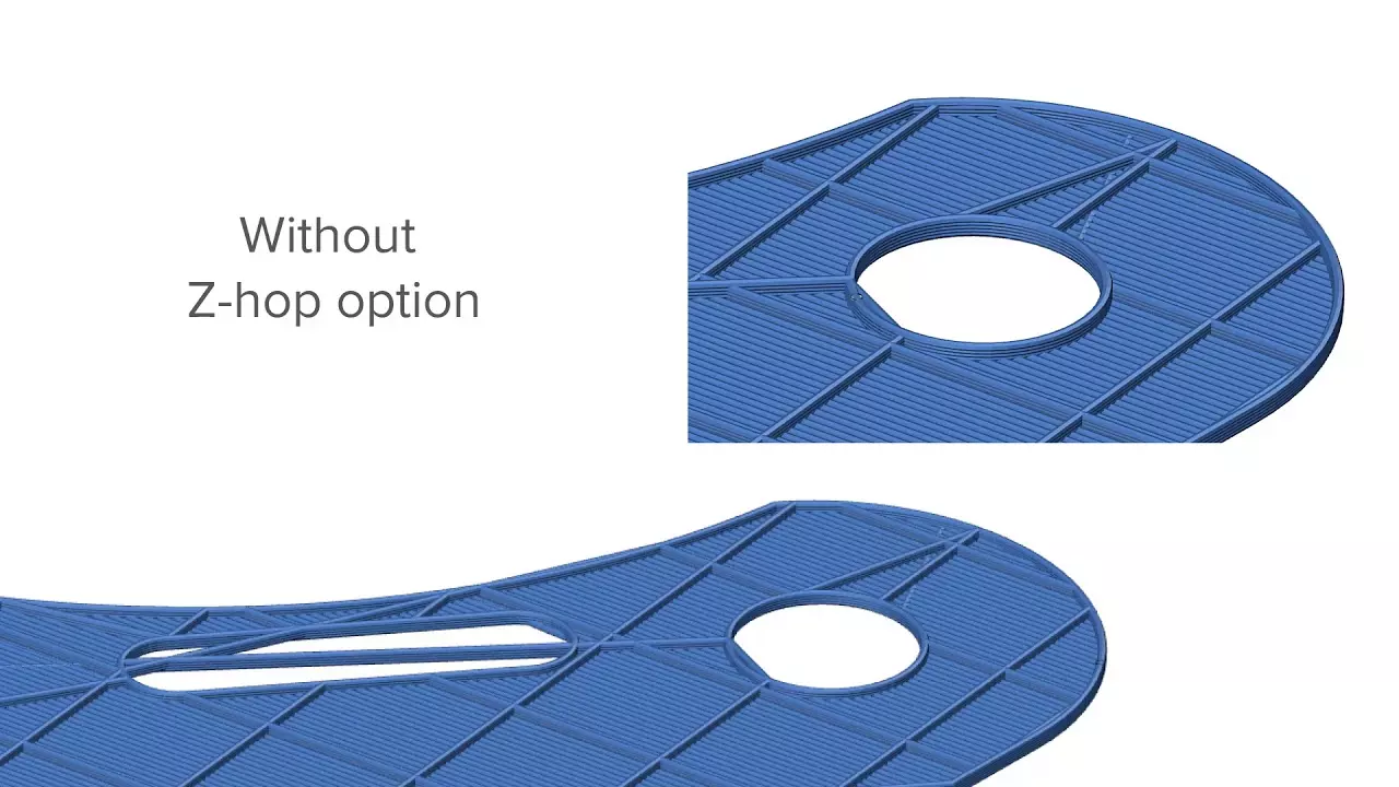Tính năng Z Hop trong phần mềm Slicer