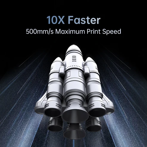 Kobra 2 Plus Tốc độ cao 500mm/s