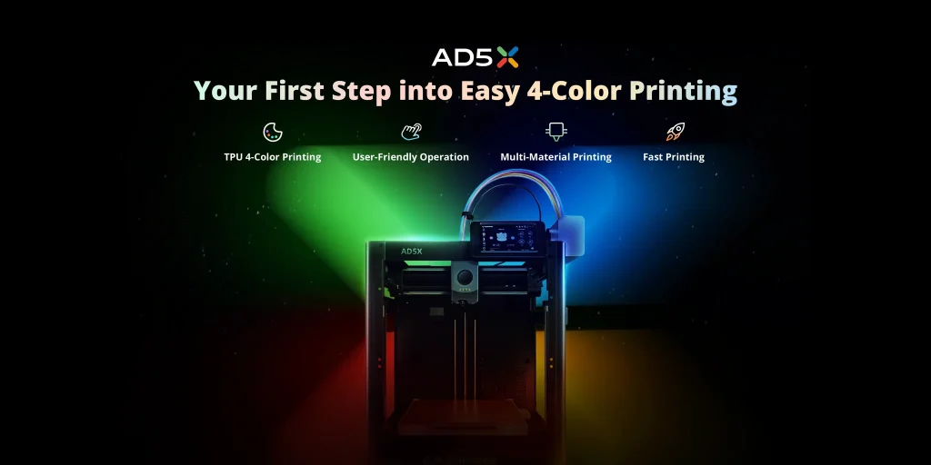 Dòng máy in 3D nhiều màu Flashforge AD5X