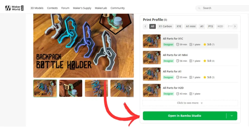 Khám Phá MakerWorld: Website Chia Sẻ File In 3D Số 1 6 Khám Phá MakerWorld: Website Chia Sẻ File In 3D Số 1 Hiện Nay