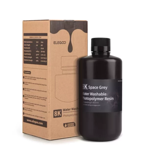 resin elegoo 8k water 1l grey