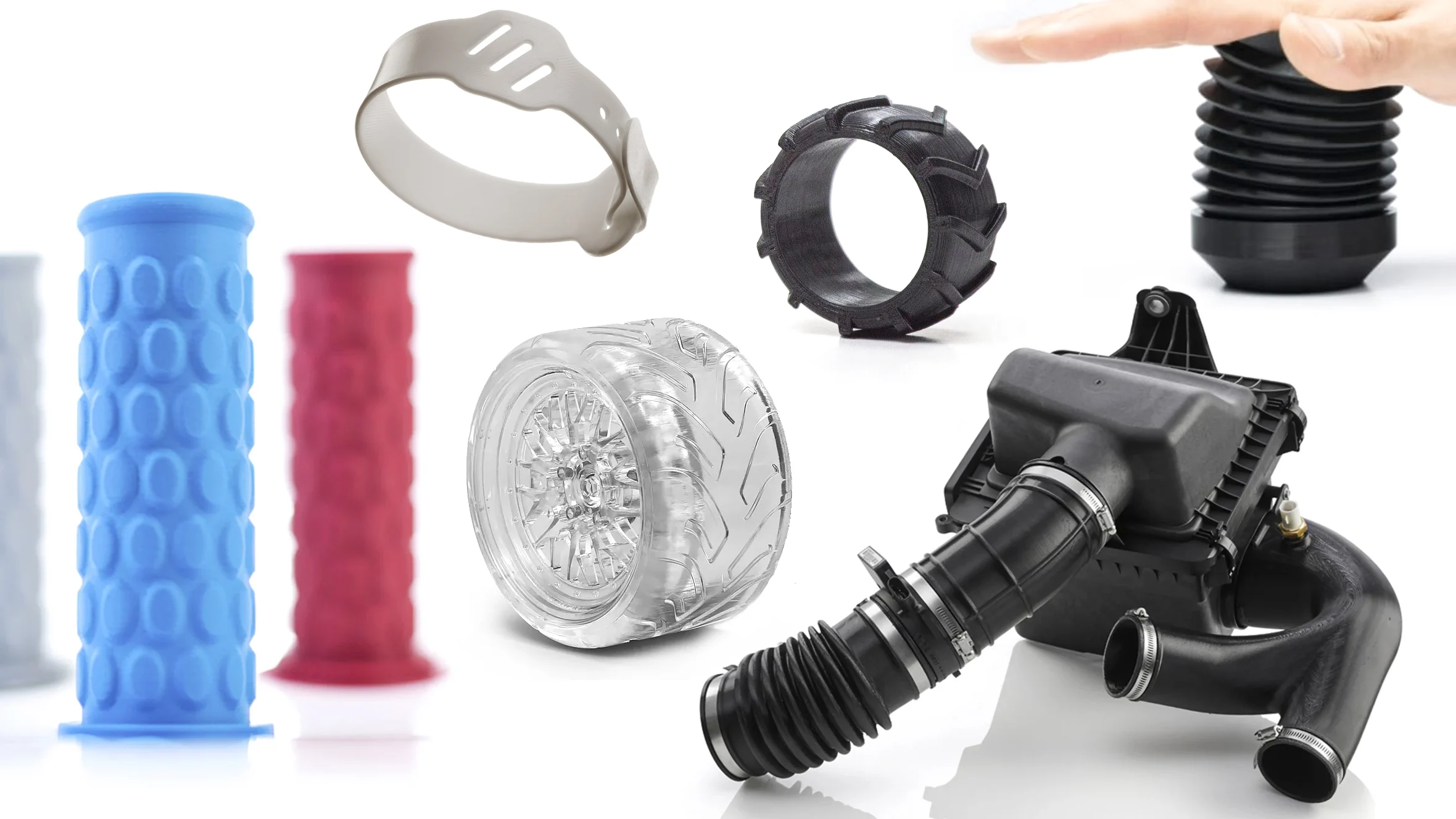 Các đồ vật được in ra bằng TPU
