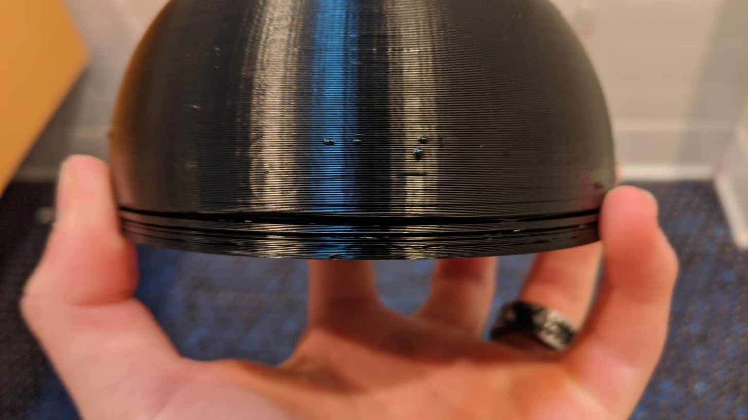 Bản in PETG có thể phân chia theo các lớp