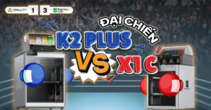 Creality K2 Plus vs Bambu Lab X1C: Máy in 3D nhiều màu nào phù hợp với bạn?