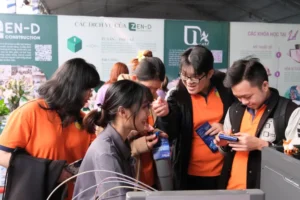 Sự Kiện Tháng 3/2025: Meme 3D tham gia ngày hội triển lãm Công nghệ & Tuyển dụng Đại Học HUTECH