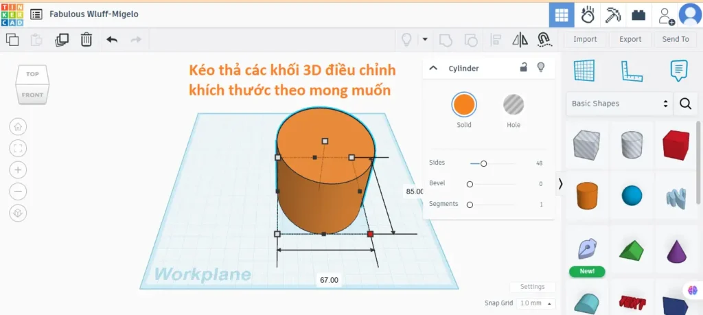 Hướng dẫn Sử Dụng Tinkercad: Cách Tạo Ra Những Mô Hình 3D Đơn Giản