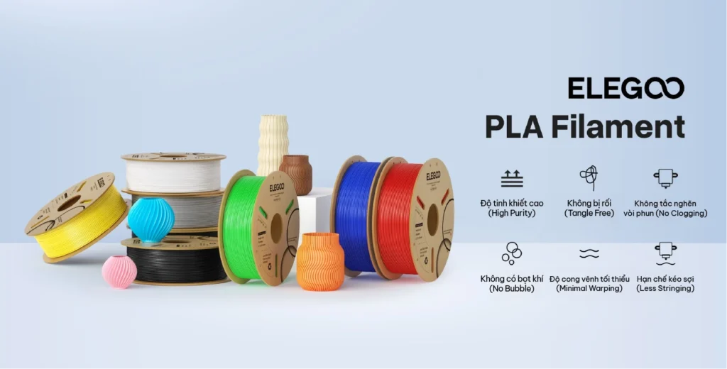 PLA ELegoo Nhựa Cuộn In 3D