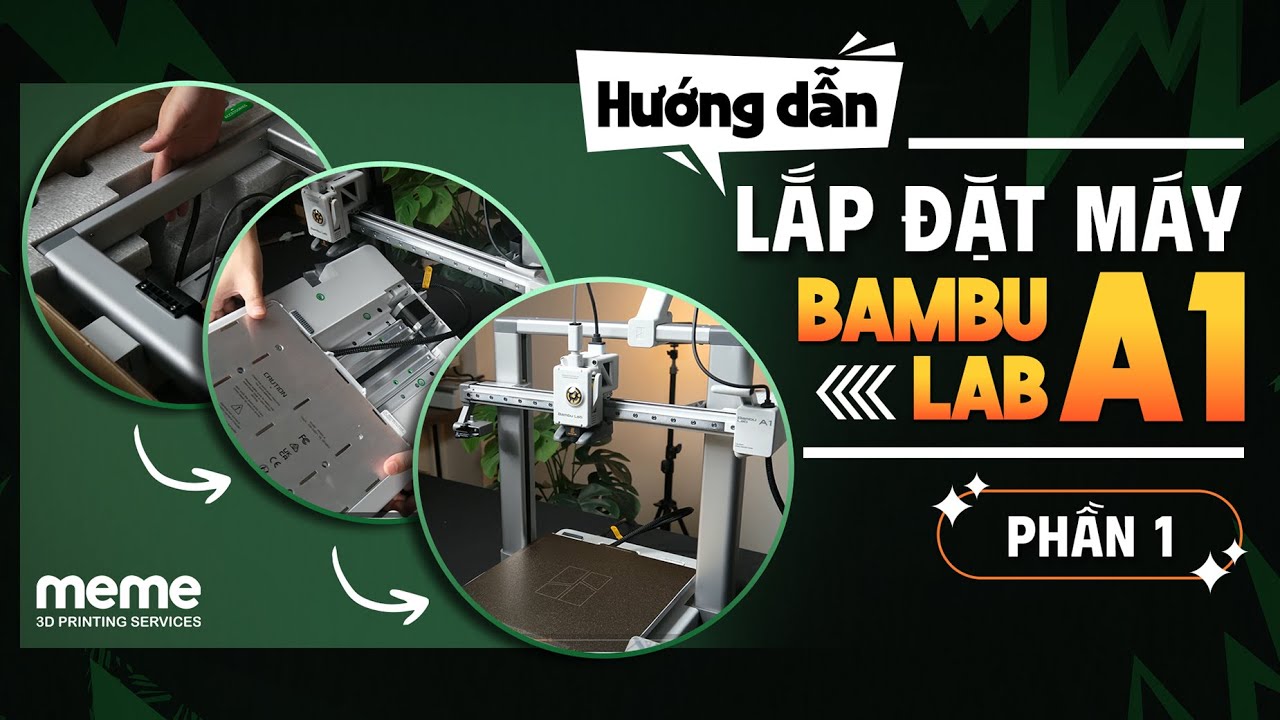 M&aacute;y In 3D Nhiều M&agrave;u Bambu Lab A1 (Bản Quốc Tế)