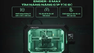 Review Ender 5 Max – Máy In 3D Khổ Lớn 400mm