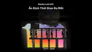 Bambu Lab H2C Ấn Định Ngày Ra Mắt: Với Hệ Thống Thay Đổi Đầu In Vortek Không Dây