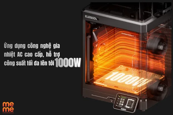 Bàn nhiệt AC hỗ trợ công suất tối đa lên tới 1000W