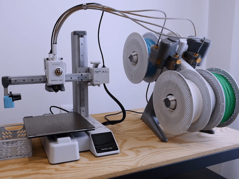 Bambu Lab A1 Bản Combo (Bản Thường Sẽ Không Có In Nhiều Màu)