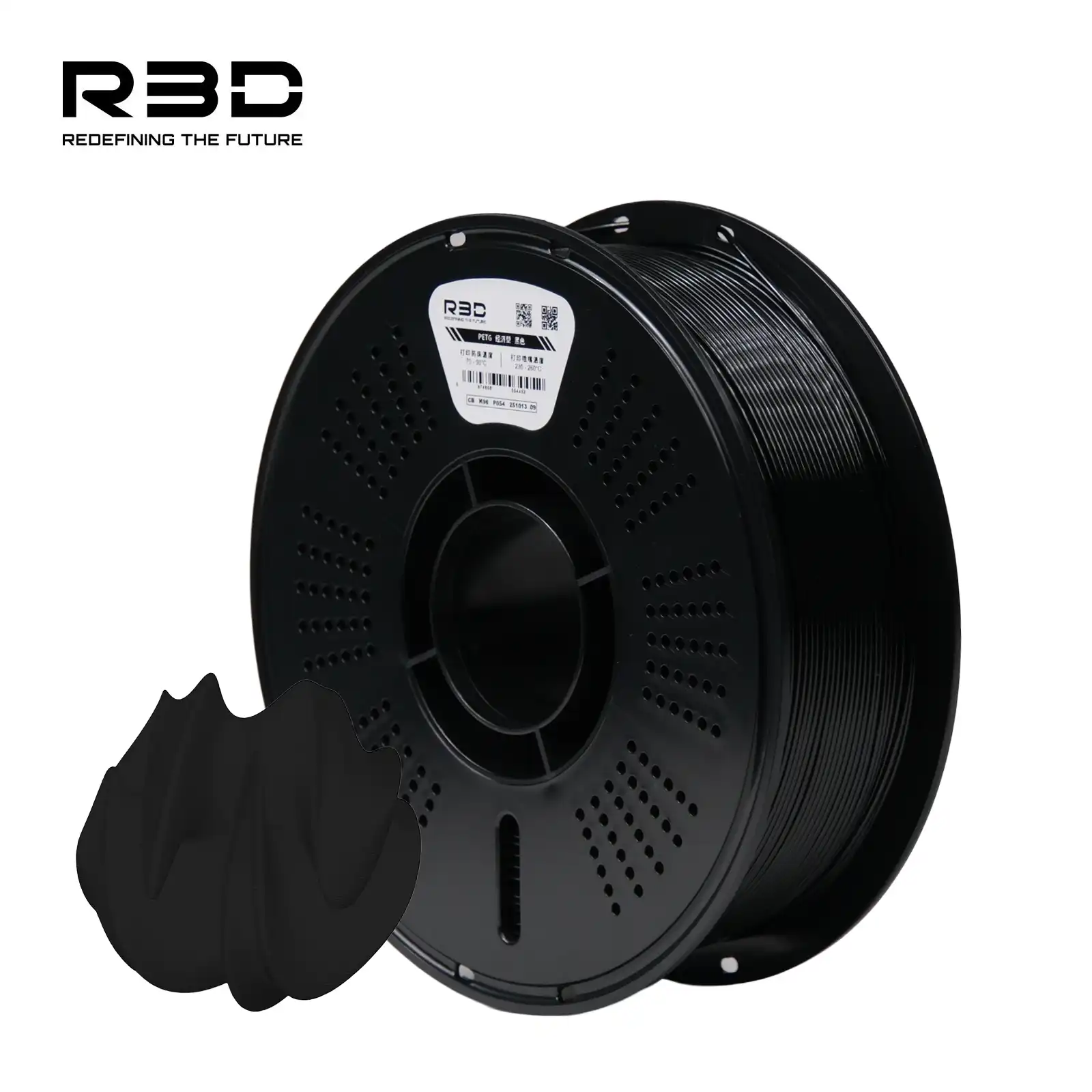 Đen Nhựa In 3D PETG R3D 1kg