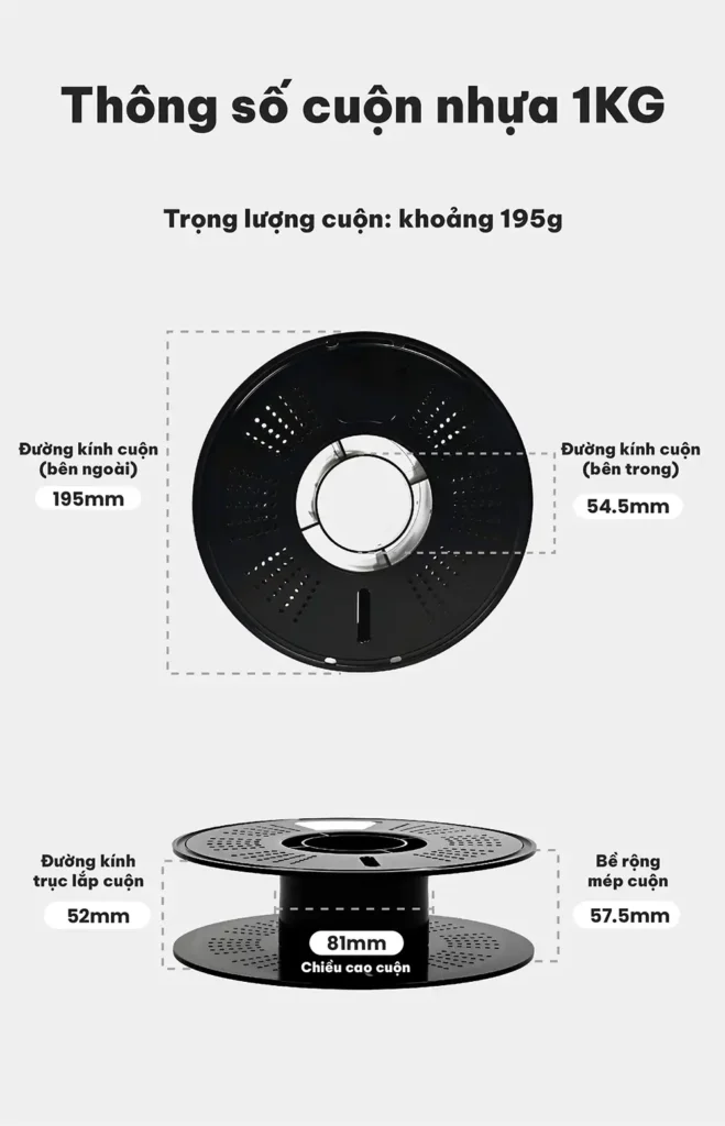Nhựa In 3D PETG R3D 1kg