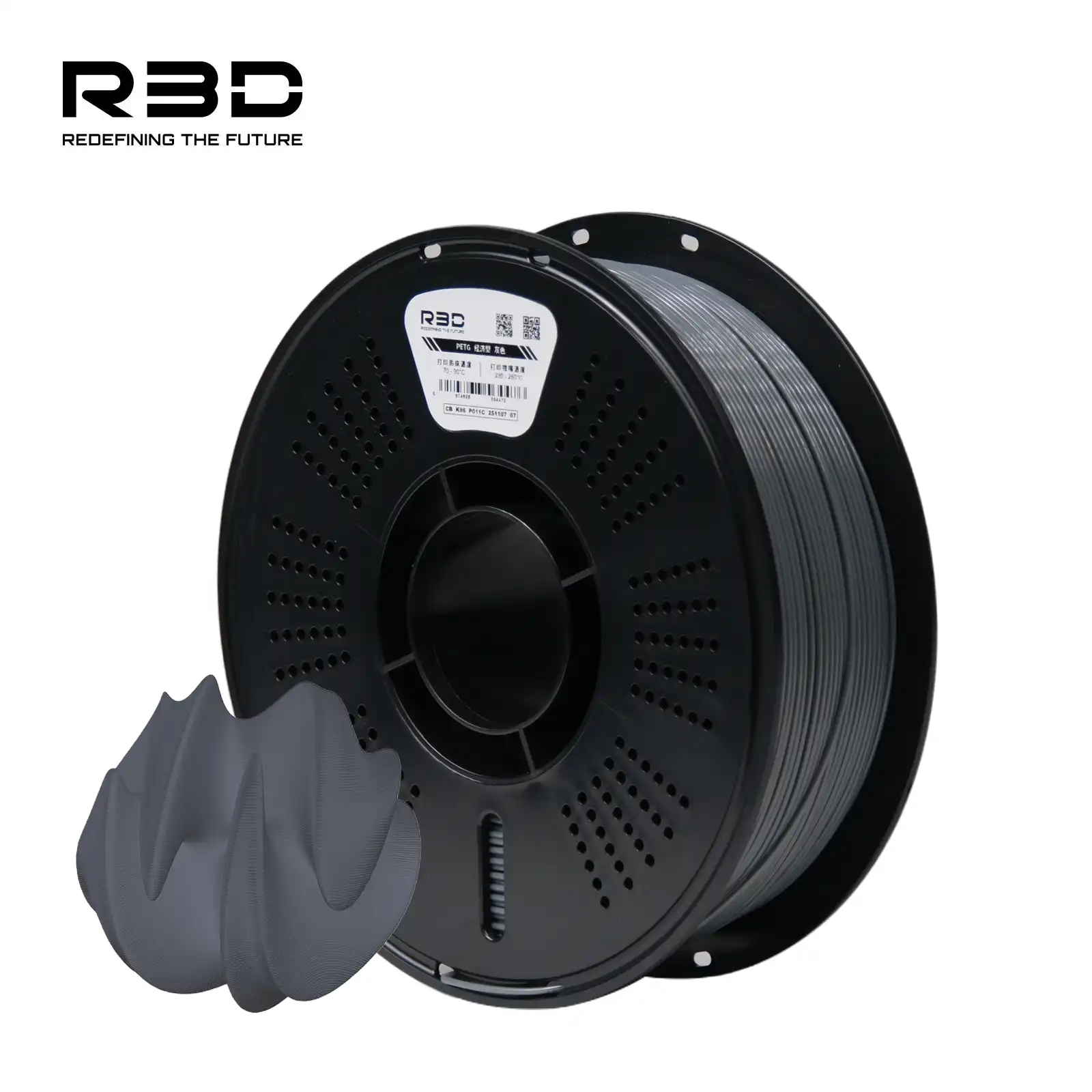 Xám Nhựa In 3D PETG R3D 1kg