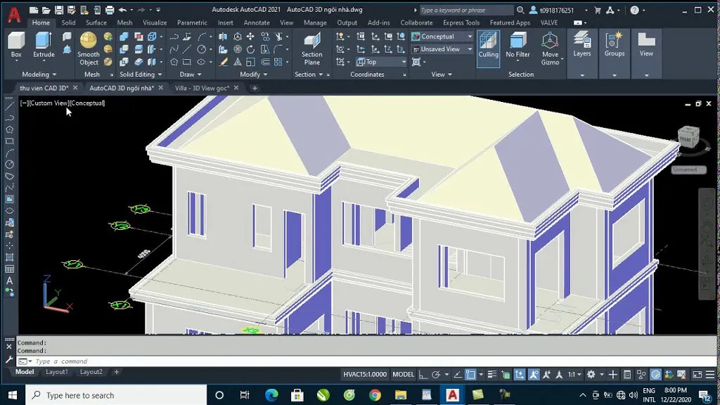 Phần Mềm Vẽ 3D AutoCAD – Công Cụ Thiết Kế Chính Xác Và Chuyên Nghiệp