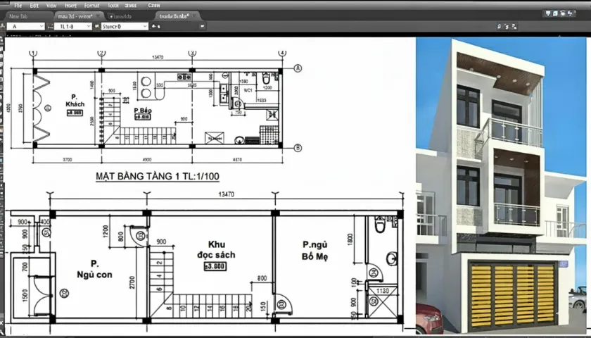 Phần Mềm Vẽ 3D AutoCAD – Công Cụ Thiết Kế Chính Xác Và Chuyên Nghiệp
