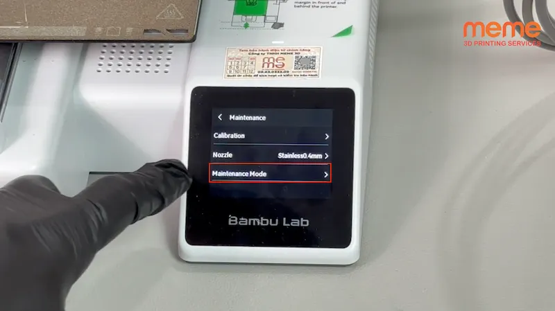 Hướng Dẫn Thay & Thông Nozzle Trên Bambu Lab A1/ A1 mini