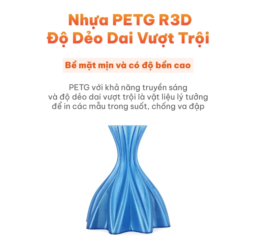 Nhựa In 3D PETG R3D 1kg