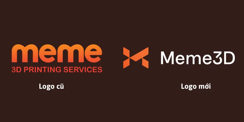 Thông Báo: Thay Đổi Logo Nhận Diện Thương Hiệu MEME 3D