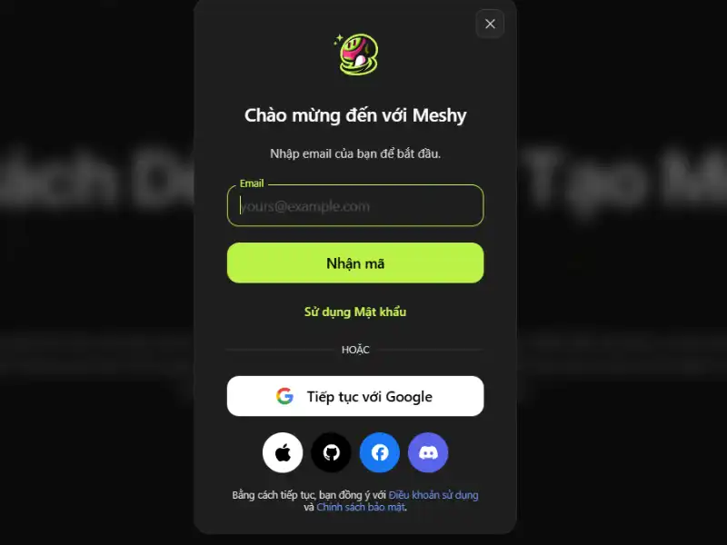Meshy AI: Tạo File 3D Từ Ảnh 2D Si&ecirc;u Đơn Giản
