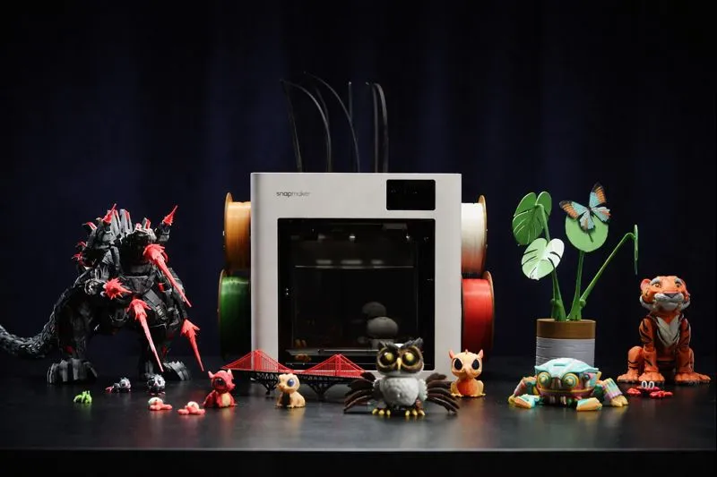 Review SNAPMAKER U1: Sự Th&uacute; Vị C&ocirc;ng Nghệ Thay Thế 4 Đầu In SnapSwap