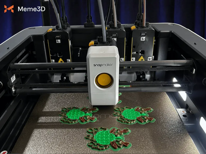 Review SNAPMAKER U1: Sự Th&uacute; Vị C&ocirc;ng Nghệ Thay Thế 4 Đầu In SnapSwap