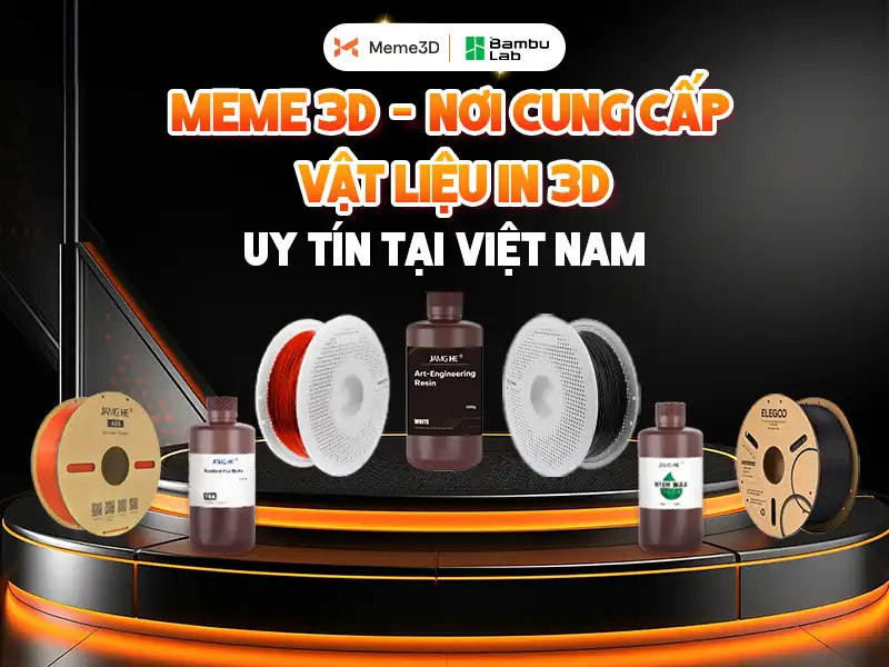 So S&aacute;nh Nhựa In 3D FDM PLA V&agrave; PETG