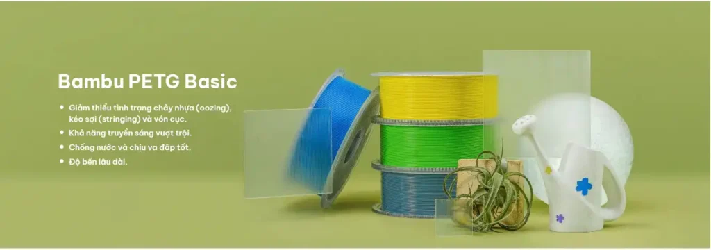 Bambu Lab PETG Basic Nhựa Cuộn In 3D