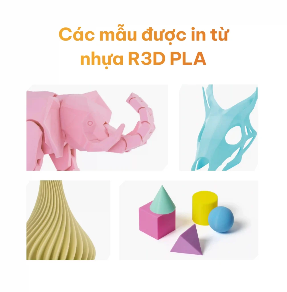 R3D PLA Nhựa Cuộn In 3D