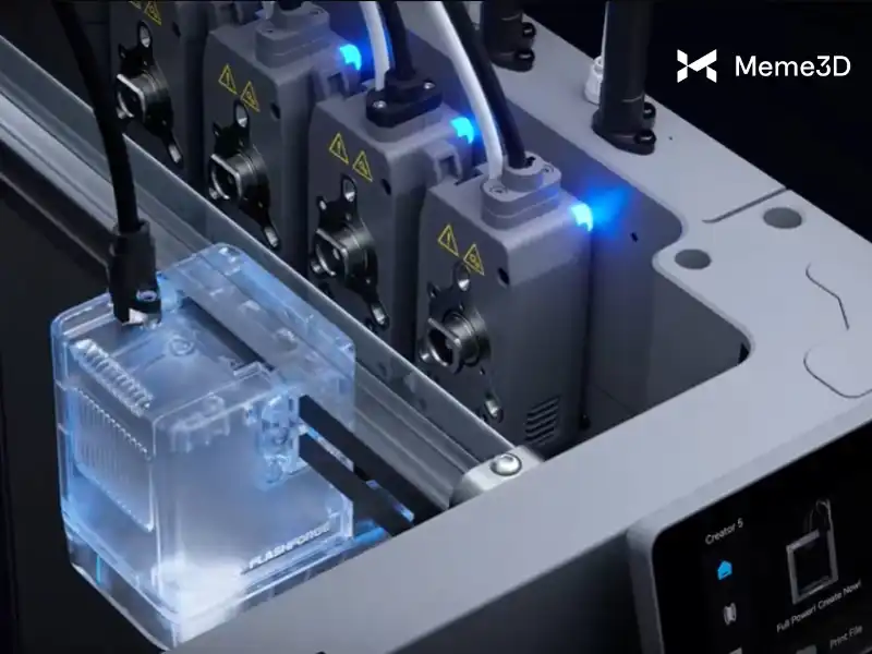 Review Flashforge Creator 5: Giải Ph&aacute;p In 3D C&ocirc;ng Nghiệp Thu Nhỏ Đa Vật Liệu