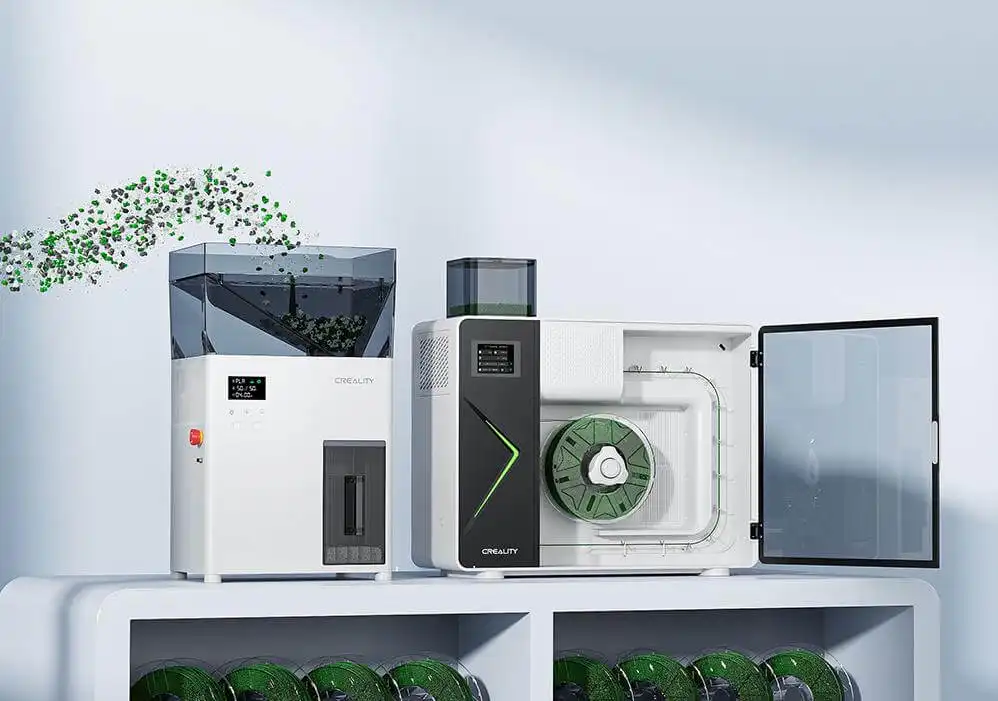 Creality Filament Maker M1 & Shredder R1: Liệu C&oacute; Giải Quyết Được Vấn Đề T&aacute;i Chế Nhựa