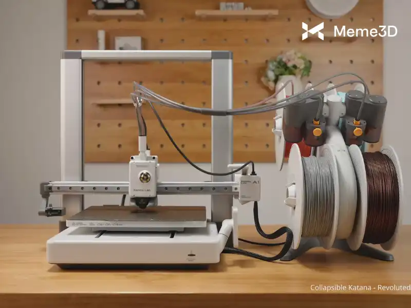 Review Anycubic Kobra X: Chiếc M&aacute;y In C&oacute; Thể So&aacute;n Ng&ocirc;i Bambu Lab A1