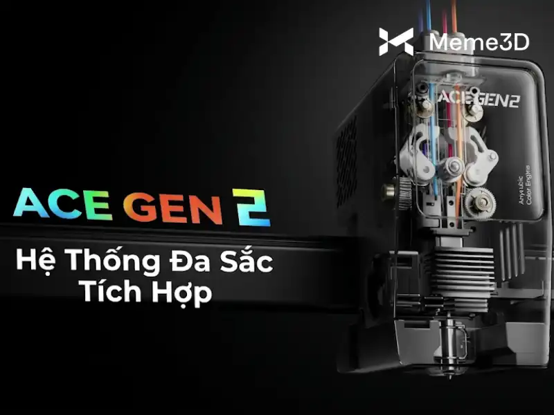Review Anycubic Kobra X: Chiếc M&aacute;y In C&oacute; Thể So&aacute;n Ng&ocirc;i Bambu Lab A1