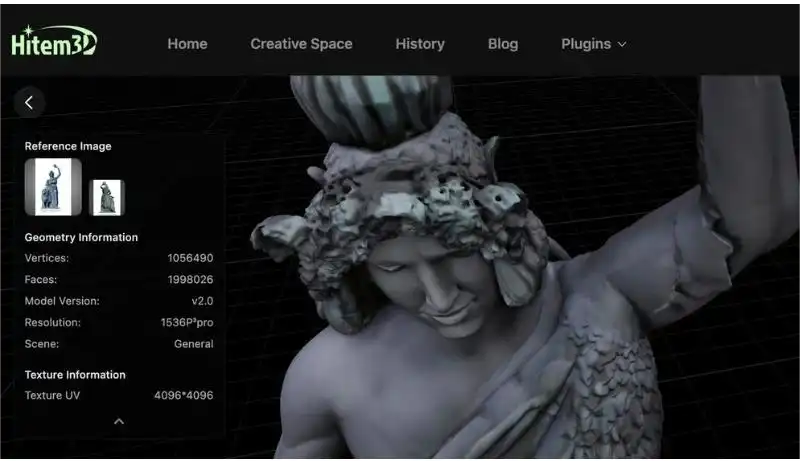 Đ&aacute;nh Gi&aacute; Hitem3D: C&ocirc;ng Cụ AI Tạo M&ocirc; H&igrave;nh 3D Từ Ảnh 2D Vừa Ra Mắt