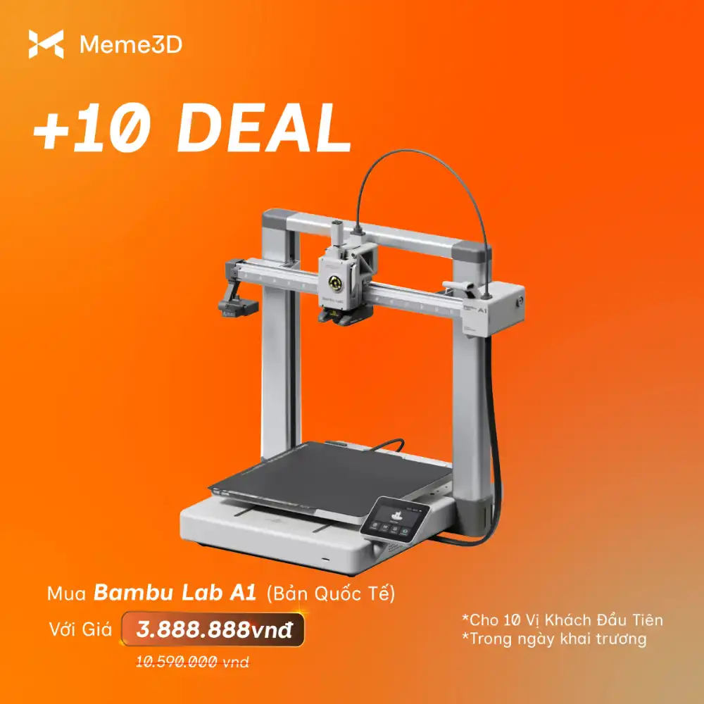 MEME 3D Khai Trương Showroom Mới Quận 12 Với Nhiều Ưu Đãi (01/06/2026)