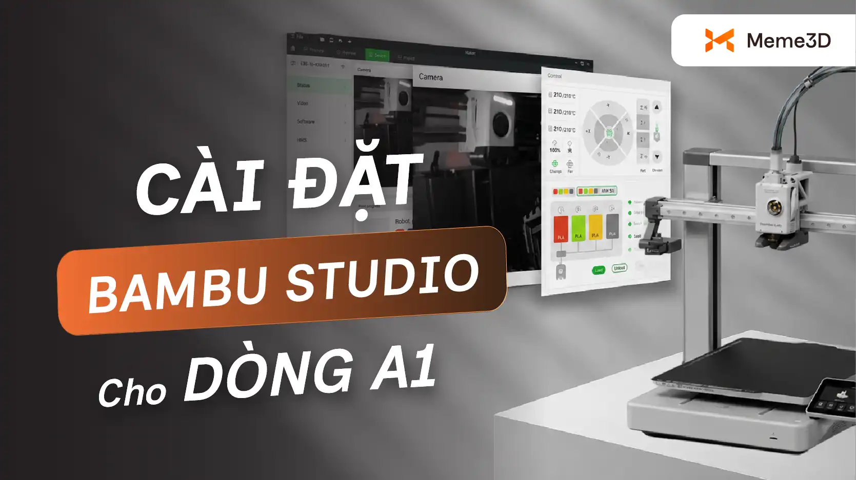 C&agrave;i đặt Bambu Studio cho A1: Hướng dẫn to&agrave;n diện cho người mới