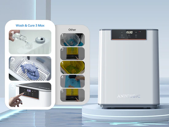M&aacute;y Rửa V&agrave; Sấy Anycubic Wash & Cure 3 Max