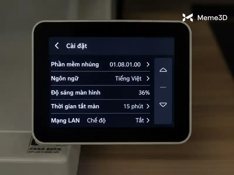Bambu Lab A1 Đã Có Tiếng Việt: Hướng Dẫn Cập Nhập Cho Anh Em