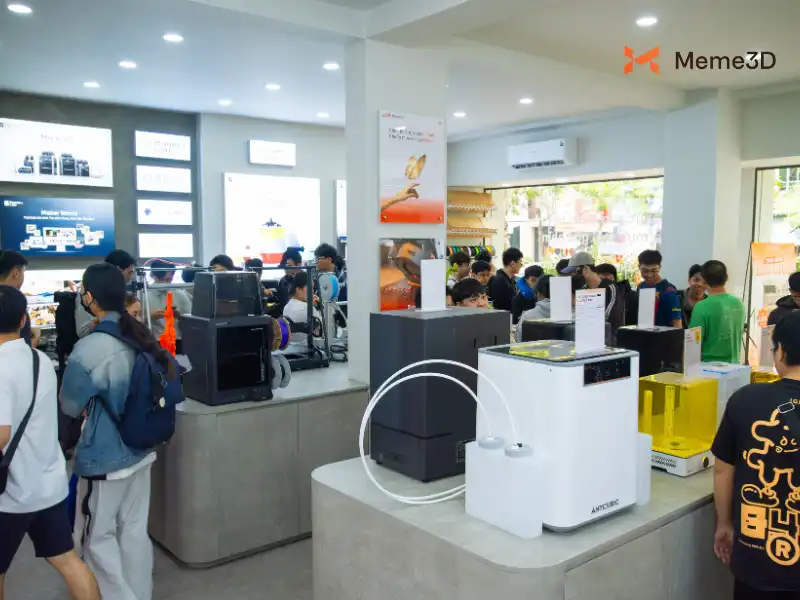 Khai trương Meme 3D Quận 12: 10 máy Bambu Lab A1 tìm thấy chủ nhân