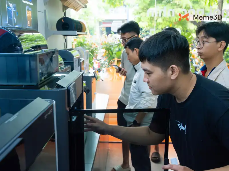 Khai trương Meme 3D Quận 12: 10 máy Bambu Lab A1 tìm thấy chủ nhân