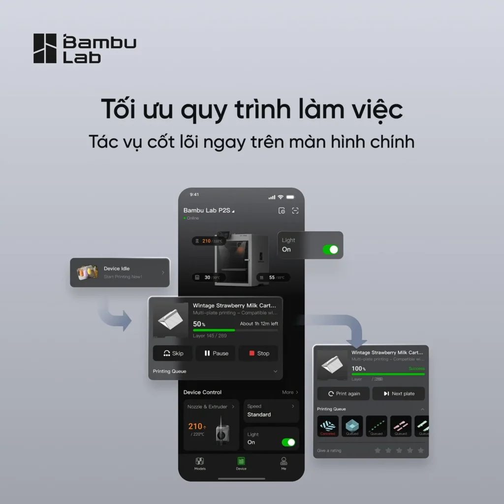 Cập Nhật Bambu Handy 2026: Bambu Handy 3.22.0 C&oacute; G&igrave; Mới?
