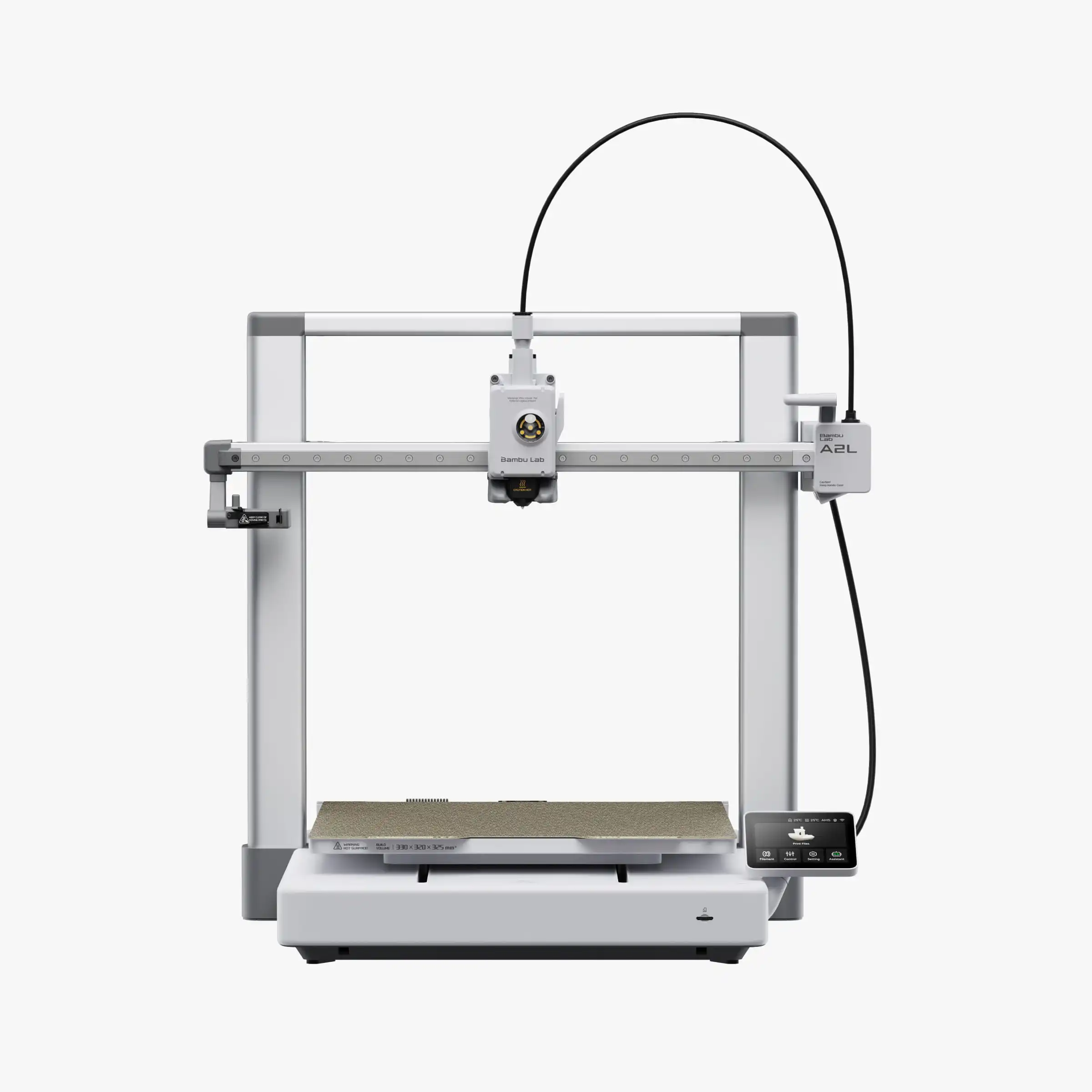 bambu lab a2l chính diện Máy In 3D Nhiều Màu Bambu Lab A2L (Bản Quốc Tế)