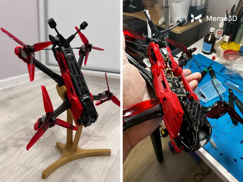 Chế Tạo Drone Với M&aacute;y In 3D: Hướng Dẫn Từ A-Z Cho Người Mới Bắt Đầu