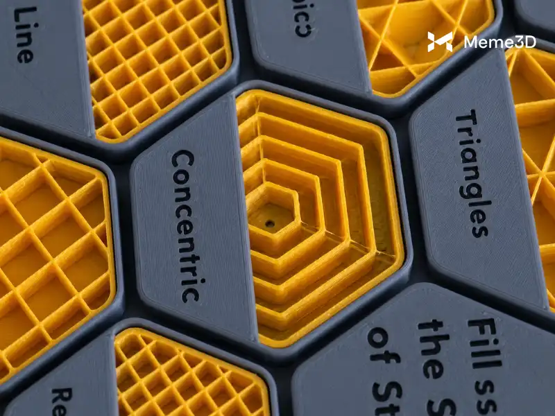 Hướng dẫn chọn mẫu infill trong in 3D: Chọn pattern và mật độ bao nhiêu là phù hợp?