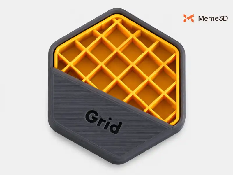 Hướng dẫn chọn mẫu infill trong in 3D: Chọn pattern và mật độ bao nhiêu là phù hợp?