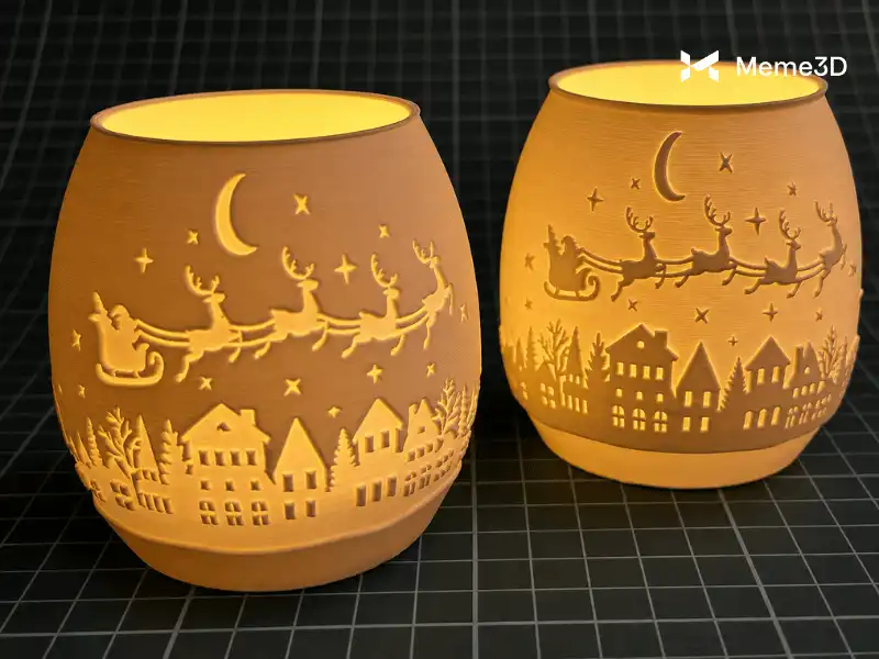 In 3D đèn bàn decor: 10 mẫu đẹp trên MakerWorld và vật liệu phù hợp