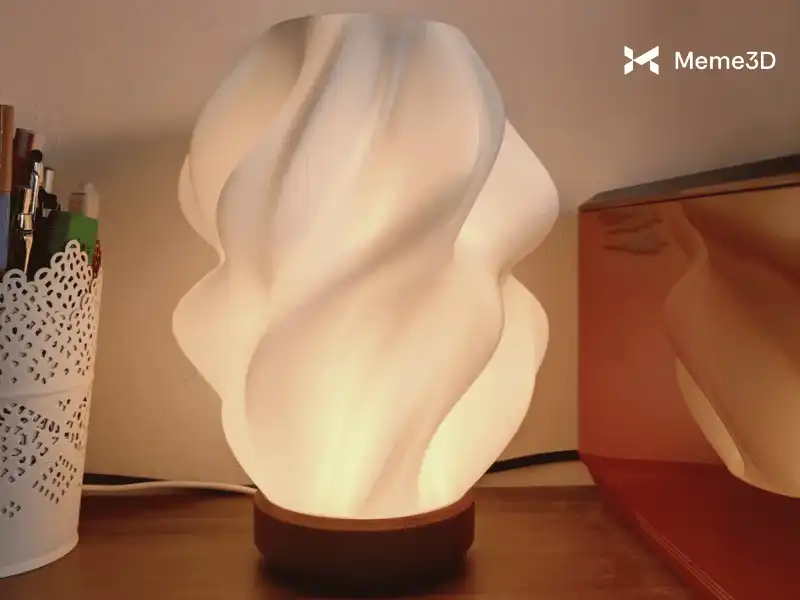 In 3D đèn bàn decor: 10 mẫu đẹp trên MakerWorld và vật liệu phù hợp