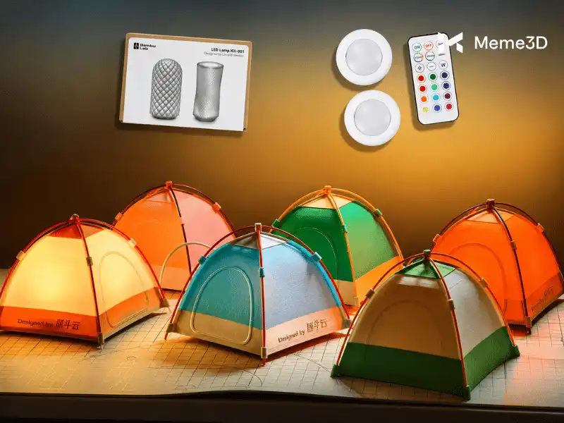 In 3D đèn bàn decor: 10 mẫu đẹp trên MakerWorld và vật liệu phù hợp