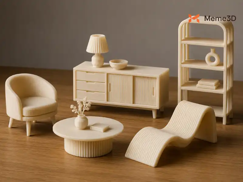 Ứng dụng máy in 3D ngành nội thất: Từ thiết kế đến sản xuất